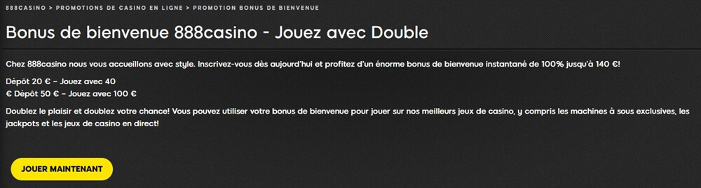 Conditions de bonus sans dépôt