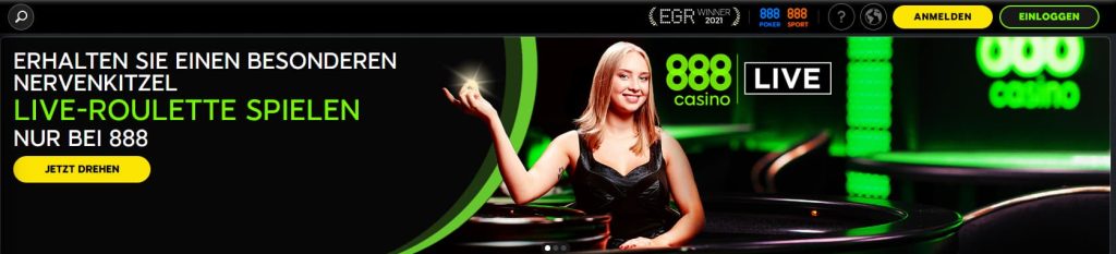 888Casino Live Casino