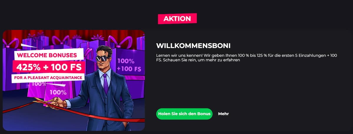 Bonusangebote beim casino mit Crypto