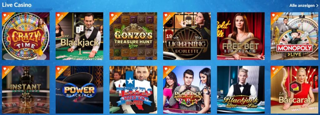 Starvegas Live Casino