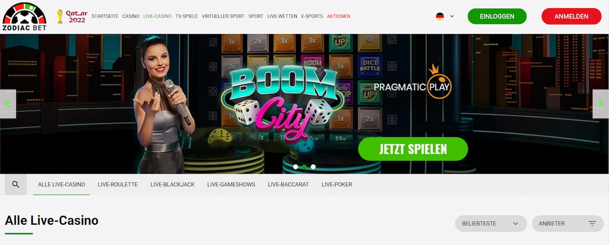 Zodiacbet Live Casino 