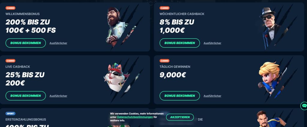 Casino mit Ethereum Freispiele