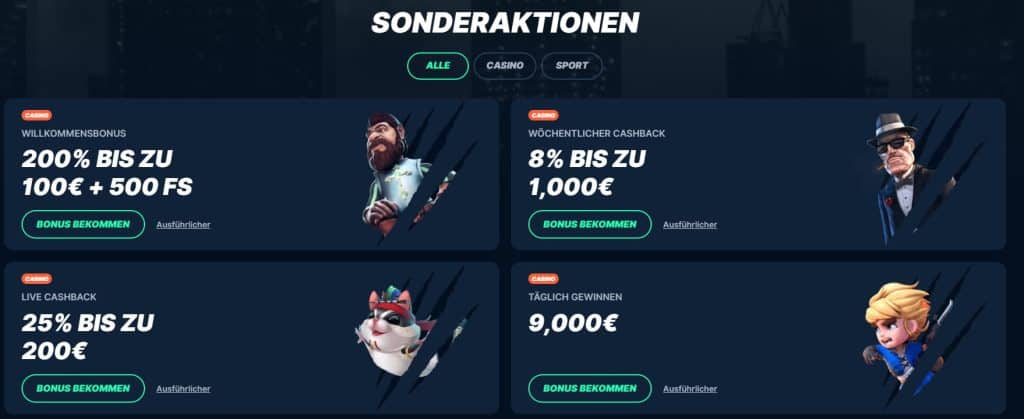 Casinos mit Skrill Bonusangebote