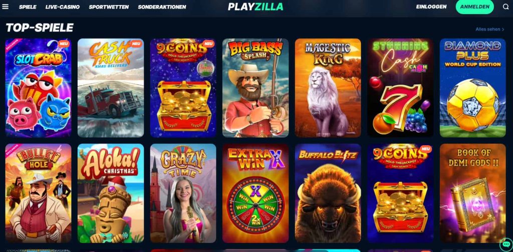 Playzilla Casino Freispiele