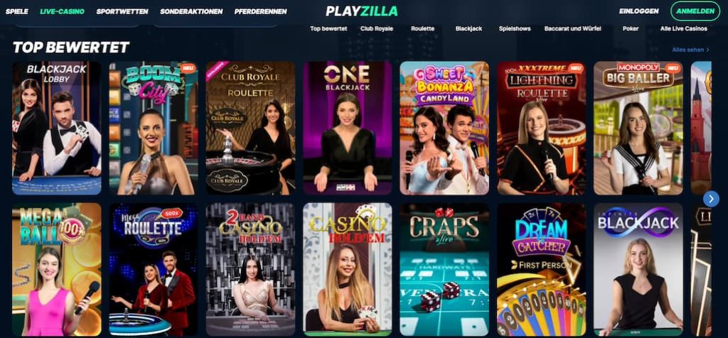 PlayZilla - 200 % Bonus bis zu 100,00 € + 500 Freispiele