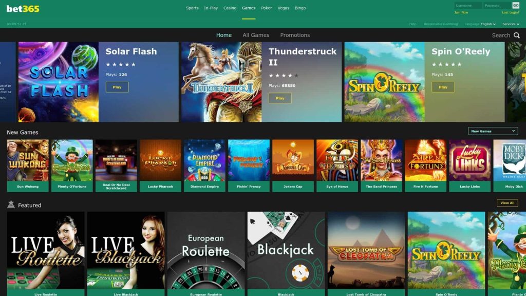 Bet365 Online Casino mit Paypal